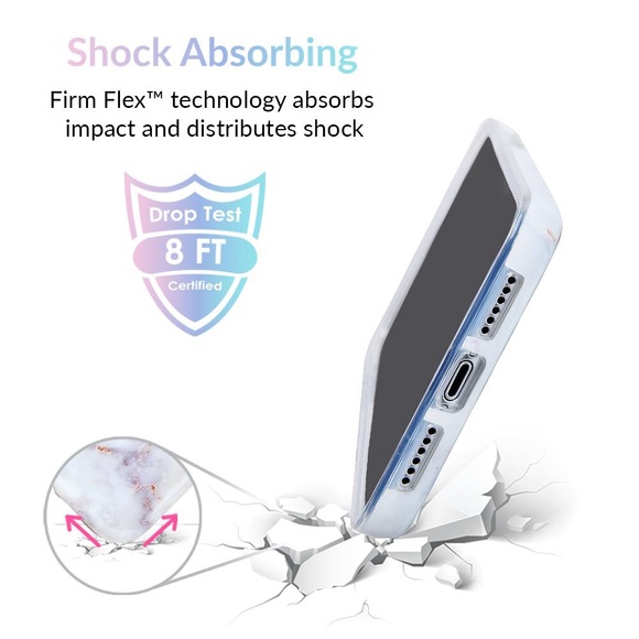 grey clouds marble iphone 7/8 case - Picture 7 of 8